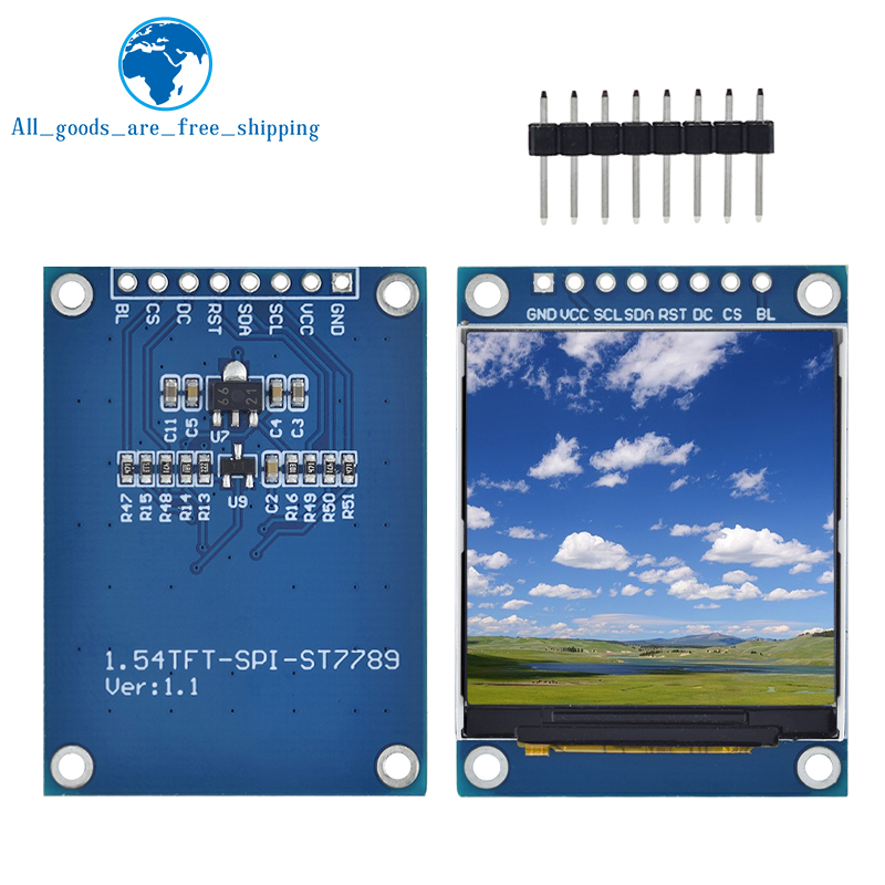 Ã‰cran LCD LED pour Ardu37, technologie d'affichage TFT pour documents complets, HD, IPS, 1.54x1.54, interface Ã©ventuelles I, ST7789, 240 pouces, 240 pouces n° 2