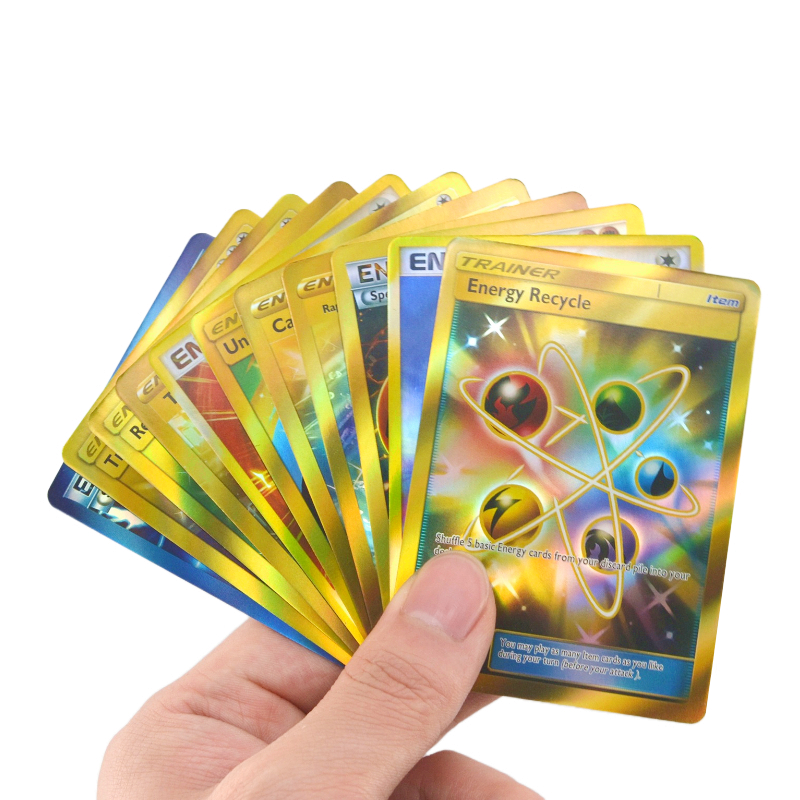 Cartes pokÃ©mon 60 entraÃ®neur d'Ã©nergie 30 Mega EX 20v Max jeu Carte de combat commerce cartes de Collection brillantes jouets cadeaux pour enfants n° 2