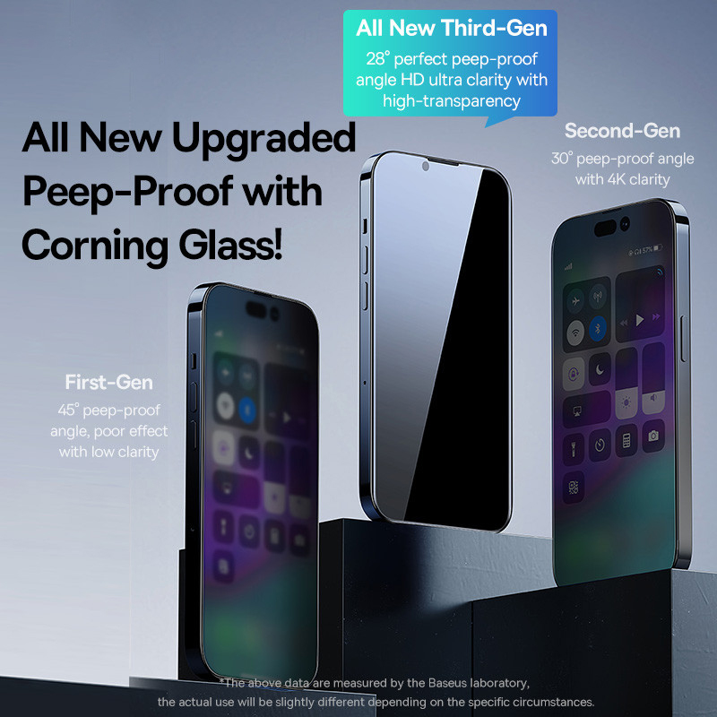 Bas192.- Protecteur d'Ã©cran Corning Guatemala Glass, iPhone 15, 14, 13, 12 Pro Max, Poly X, XS Max, Installation Liative Iest, 0.4mm n° 6