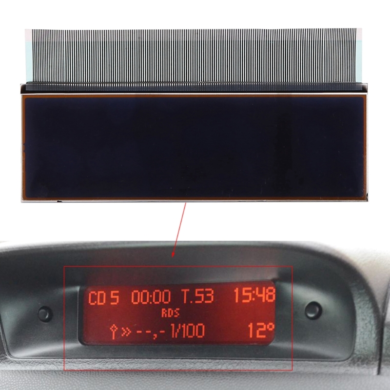 Panneau d'affichage LCD en verre, Ã©cran de Navigation pour 206 307 C5 Xsara Picasso n° 1