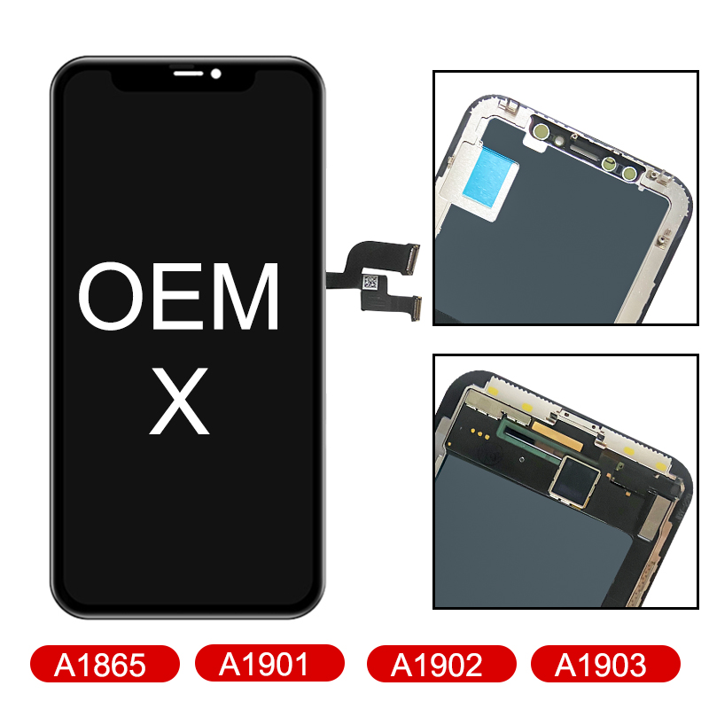 Bloc Ã©cran tactile LCD OLED, Incell 3D, sans pixel de frÃ©quence, pour iPhone 10 X Poly XS Max 11 Pro, original n° 2