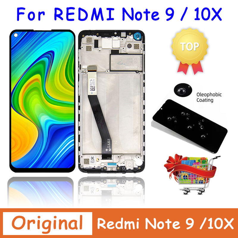 Remplacement d'Ã©cran LCD pour Xiaomi Redmi Note 9, Ã©cran Xenon d'origine, 6.53 pouces, M2003J15, 10X, 4G, M2003J15SC n° 1