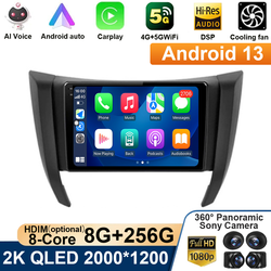 Autoradio Carplay sans fil pour Nissan, systÃ¨me Android 13, lecteur de limitation, navigation stÃ©rÃ©o, Navara NP300 Frontier 2015-2019 small picture n° 1