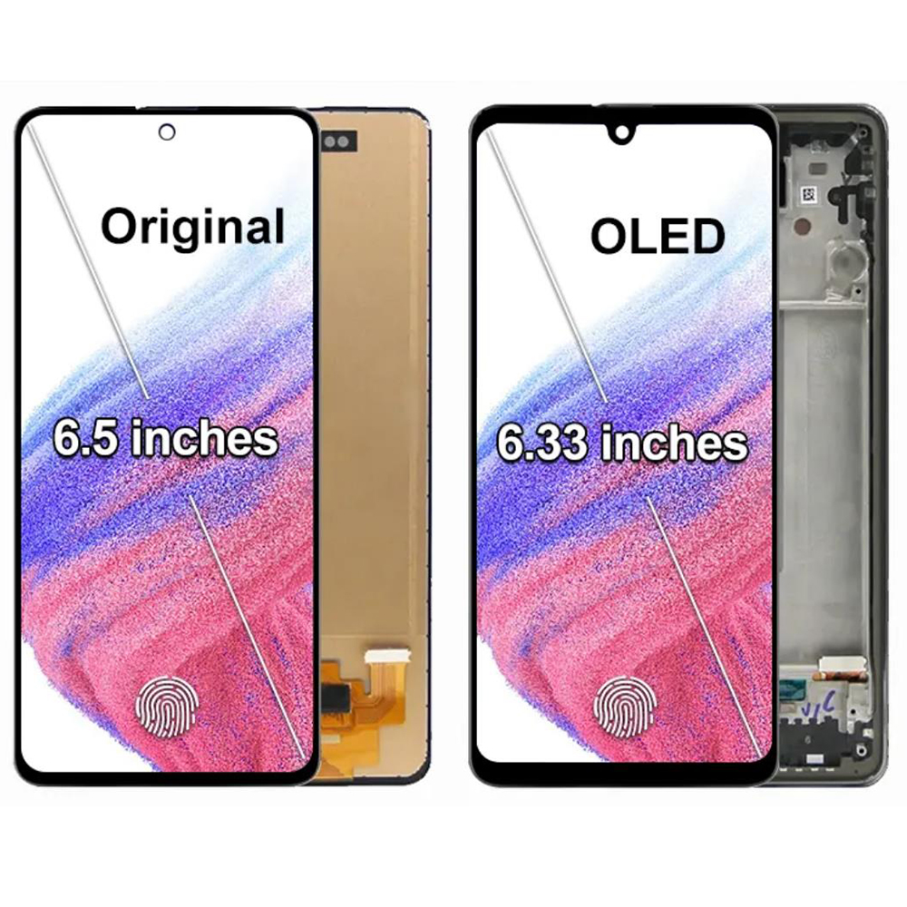 Original pour Samsung Galaxy A53 Ã©cran LCD avec cadre 6.5 Samsung SM-A536B/DS A536E A536U Ã©cran LCD piÃ¨ces d'Ã©cran n° 4