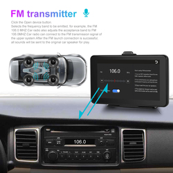 PodoNuremberg-Autoradio sans fil Android Auto, Carplay, Limitation, Lecteur vidÃ©o, Navigation stÃ©rÃ©o, Bluetooth, Commande vocale, MP5, 7 pouces small picture n° 2