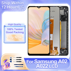 Original pour Samsung Galaxy A02 LCD Ã©cran SM-A022 Ã©cran tactile HÃ©bergements eur pour Samsung SM-A022F/DS SM-A022G/DS piÃ¨ces de rechange