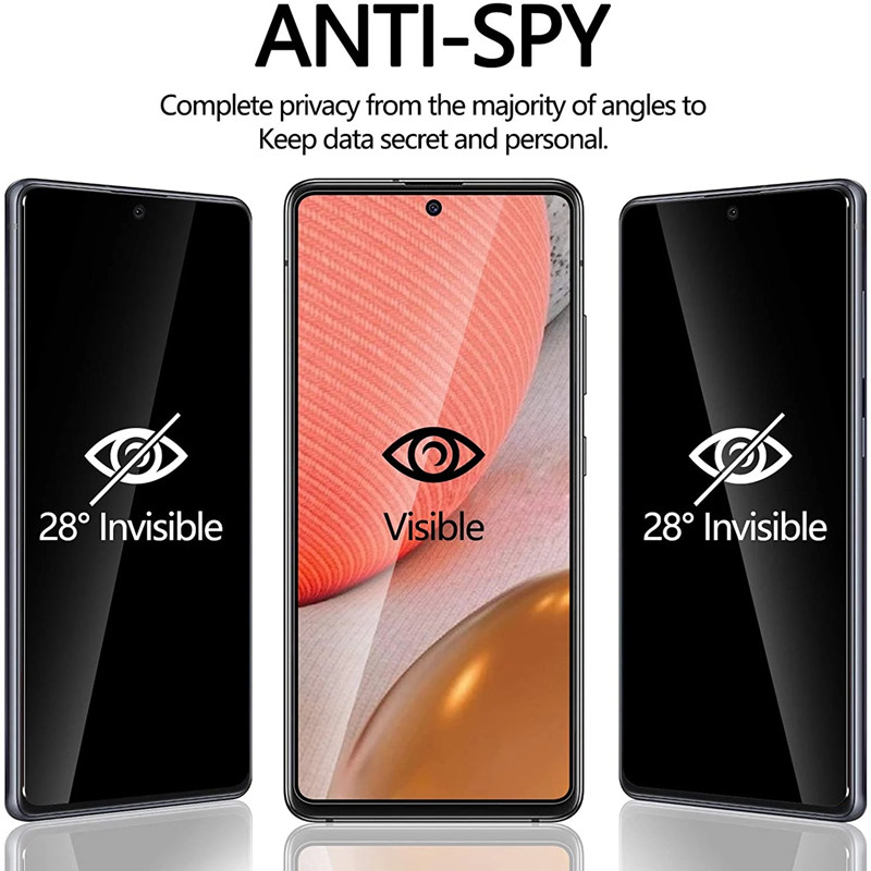 Protecteurs d'Ã©cran de confidentialitÃ© pour Samsung, verre anti-espion, A53, A13, A52S, A52, A32, A12, A50, A51, A72, A22, A33, A73, A21S, M51, S10E, S20FE, 1-4 piÃ¨ces n° 2