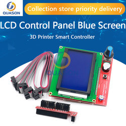 ContrÃ´leur intelligent pour imprimante 3D, 1.4 LCD 12864, panneau de commande, Ã©cran bleu small picture n° 1