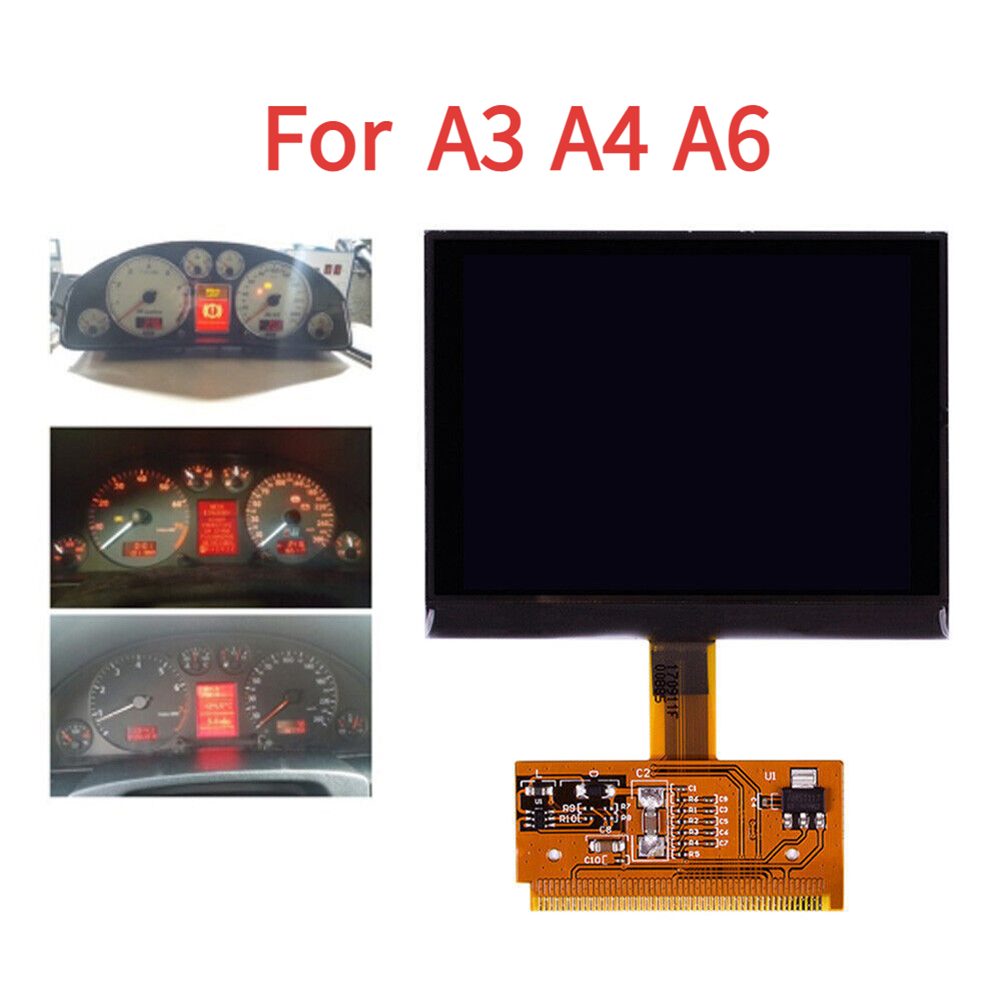 Ã‰cran LCD de tableau de bord pour Audi A4 Horizon B5 C5, Sharan, tableau de bord Prada, rÃ©paration, accessoires de voiture, 1.5 pouces n° 3