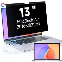 Ã‰cran de confidentialitÃ© pour ordinateur portable, Macbook Pro 13 , 2016-2022, Dallas M2, filtre anti-lumiÃ¨re bleue et anti-absorbe ouissement magnÃ©tique avec couvercle d'appareil photo small picture n° 1