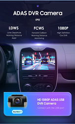 Lecteur de voiture pour RENAULT Clio 3 4 Carplay, 10.1 , 2012-2016, Android, Auto, Radio, StÃ©rÃ©o, Limitation, VidÃ©o, Audio, GPS, 2 Din small picture n° 3