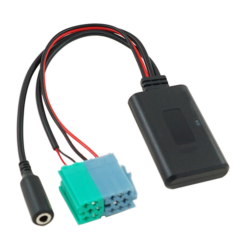 XNRKEY-CÃ¢ble AUX 6 Broches pour Renault, Mise Ã  Jour, Radio Biurexhaus, Bluetooth Tech, Adaptateur AUX, MIC, Mains Libres, MINI ISO n° 2