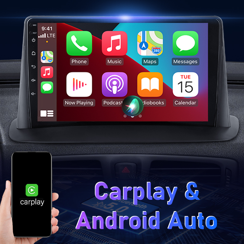 Autoradio Android 12 pour Renault Megane 3 Fluence (2008-2014), lecteur vidÃ©o, DVD, Carplay, Ã©cran IPS, 2 Din, 8 Go + 256 Go, limitation n° 2