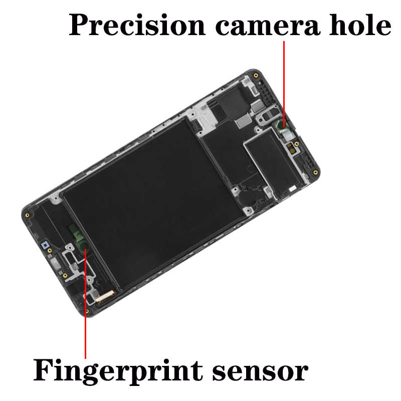 Ã‰cran tactile LCD Super AMOLED, avec empreinte digitale, pour Samsung Galaxy A71 A715 A715F A715W A715X, Original n° 6