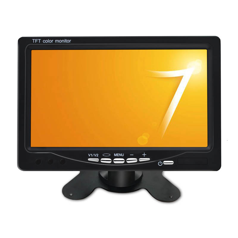 Moniteur de voiture avec Ã©cran de vue arriÃ¨re, camÃ©ra de recul de vÃ©hicule, CCTV, surveillance de sÃ©curitÃ© Ã  domicile, TFT, LCD, Ã©cran femelle 1024x, 12V, 24V, 7 pouces n° 2