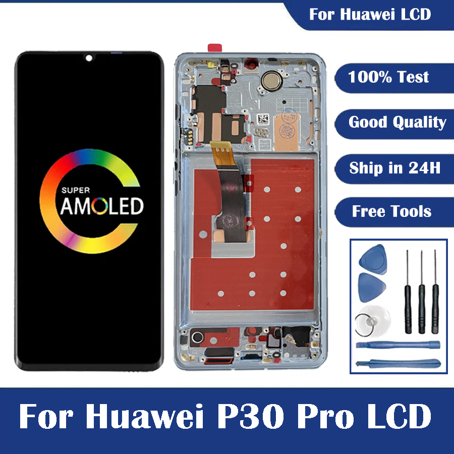 Super AMOLED pour Huawei P30 Pro VOG-L29 VOG-L09 Ã©cran LCD + HÃ©bergements eur d'Ã©cran tactile pour Huawei P30 Pro Ã©cran LCD livraison gratuite n° 3