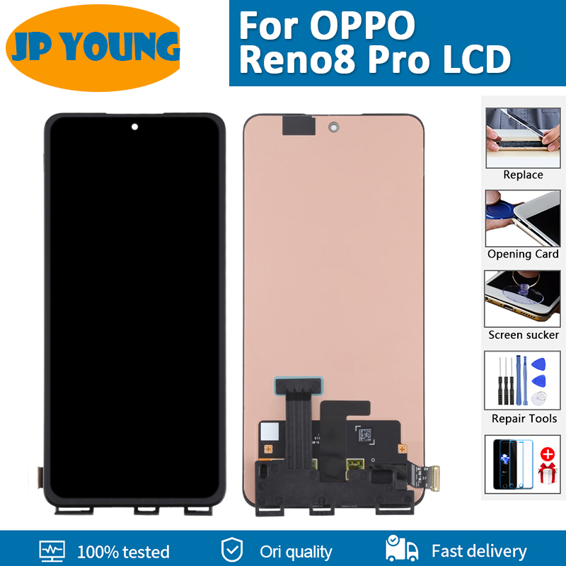 Bloc Ã©cran tactile LCD AMOLED de remplacement, 6.7 original, pour Oppo Reno8 Pro 8pro, Reno8 Pro CPH2357 n° 1