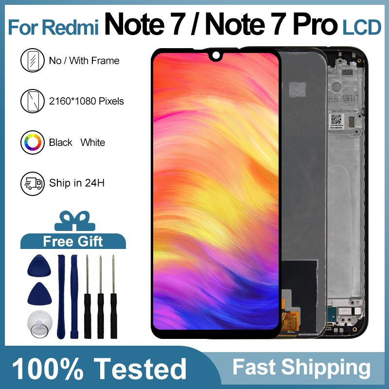 NumÃ©riseur d'Ã©cran tactile LCD pour Xiaomi Redmi Note 7 Pro, Ã©cran LCD, piÃ¨ces de rechange, 6.3 , M1901F7H n° 1