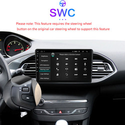 Autoradio Android 10 8 Core avec Ã‰cran IPS de 9 Pouces, RÃ©cepteur StÃ©rÃ©o, Lecteur de Limitation Carplay, pour Voiture KIT 308 T9 308S 2013 - 2017 small picture n° 2