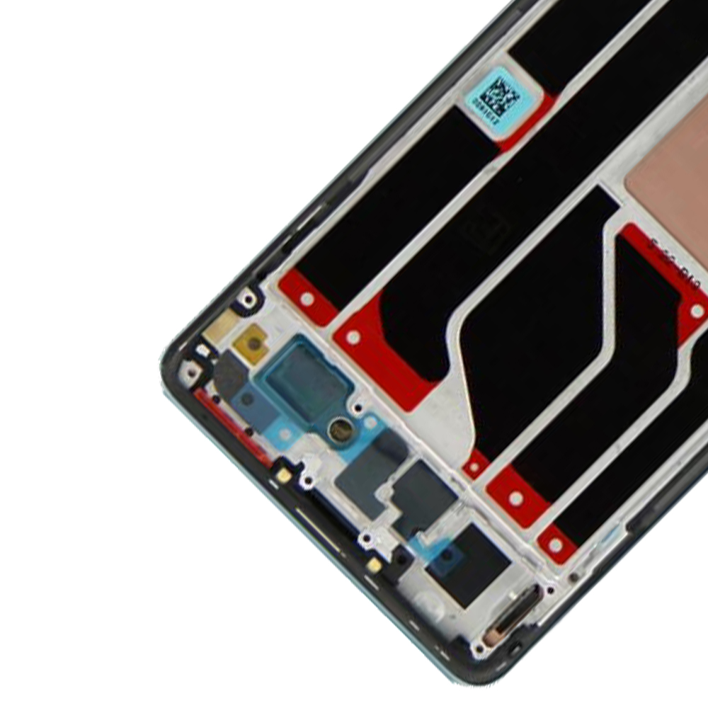 Ã‰cran LCD d'origine avec cadre, piÃ¨ces d'assemblage de HÃ©bergements eur d'Ã©cran tactile, OPPO Reno 6 Pro 5G, 6.55 pouces, CPH2247, CPH20.25 n° 4