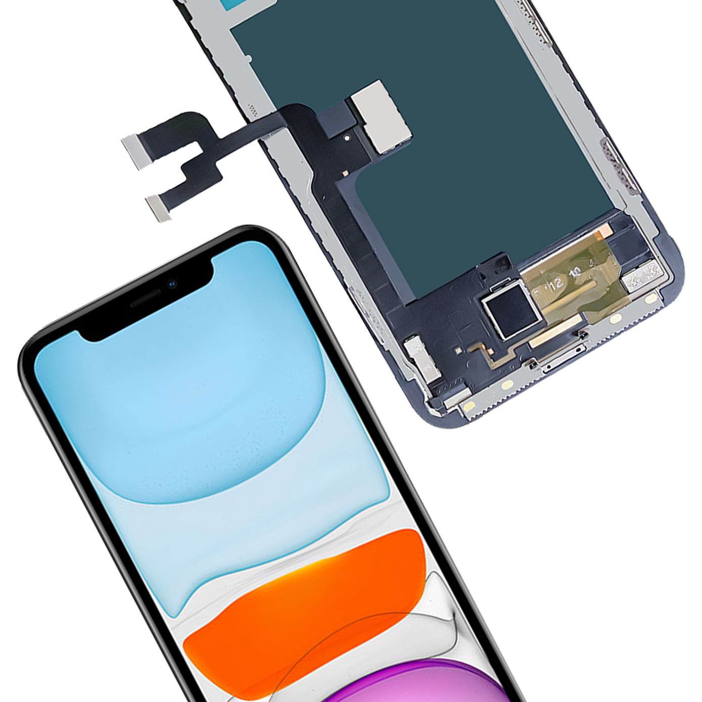 INCELL-Ensemble Ã©cran tactile LCD de remplacement, en poly, pour iPhone XS Max 11 X n° 6