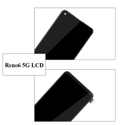 Bloc Ã©cran tactile LCD sans cadre, pour Oppo Reno6 5G PEQM00 CPH2251, original, 6.43 small picture n° 4