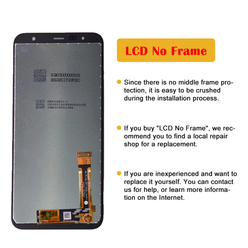 Ã‰cran tactile LCD avec capteur, 100% d'origine, pour Samsung Galaxy J4 + 6.0 J4 Plus J415 J415F J410, 2018 n° 2