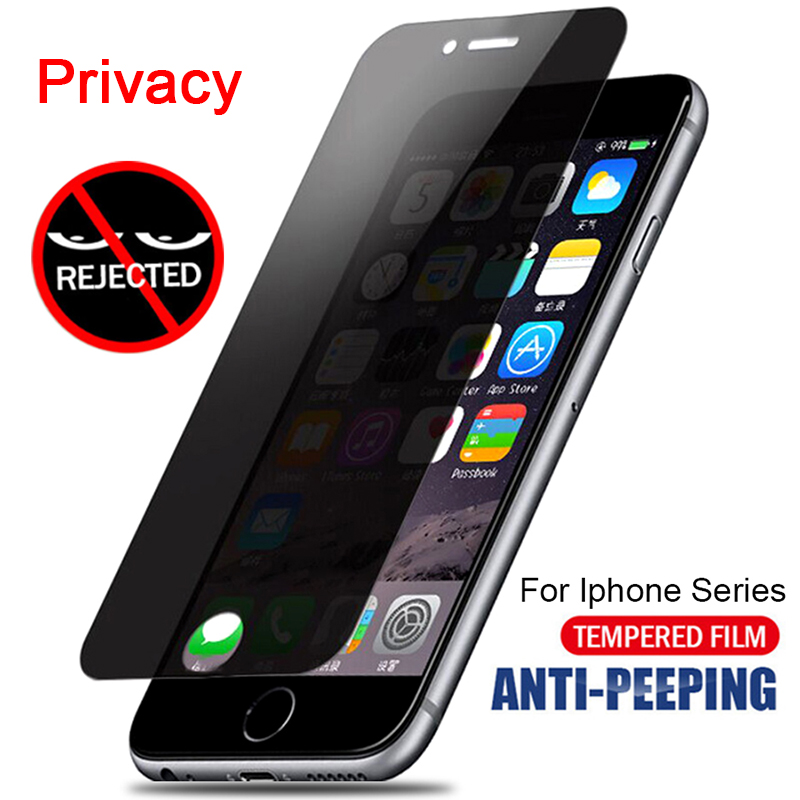 Protecteur d'Ã©cran anti-espion pour iPhone, verre de confidentialitÃ© pour iPhone 12, 11, 7 Pro Max, Mini, X, Poly, XS, SE, 8, 5, 6 S Max Plus, 9H, Guatemala n° 1