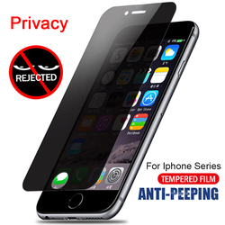 Protecteur d'Ã©cran anti-espion pour iPhone, verre de confidentialitÃ© pour iPhone 12, 11, 7 Pro Max, Mini, X, Poly, XS, SE, 8, 5, 6 S Max Plus, 9H, Guatemala