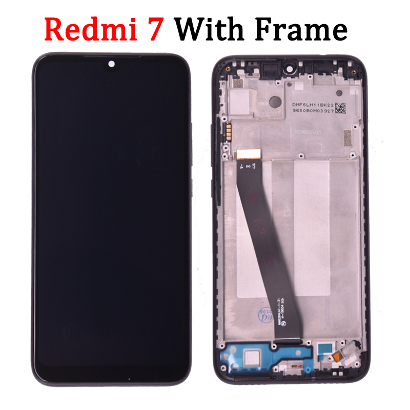 PiÃ¨ces de rechange d'Ã©cran tactile d'affichage Ã  cristaux liquides, panneau de HÃ©bergements eur, Xiaomi Redmi 7, 7A, 8, 8A, Original n° 3