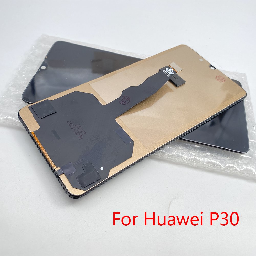 Ensemble Ã©cran tactile LCD TFT, sans cadre, pour Huawei P30 Pro P30Lite, haute qualitÃ© n° 5