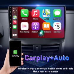 Autoradio Android 11, Navigation GPS, Carplay, Lecteur VidÃ©o, StÃ©rÃ©o, DVD, Ã‰cran IPS, 2Din, pour Voiture, 207 CC, 207CC (2006-2015) small picture n° 3