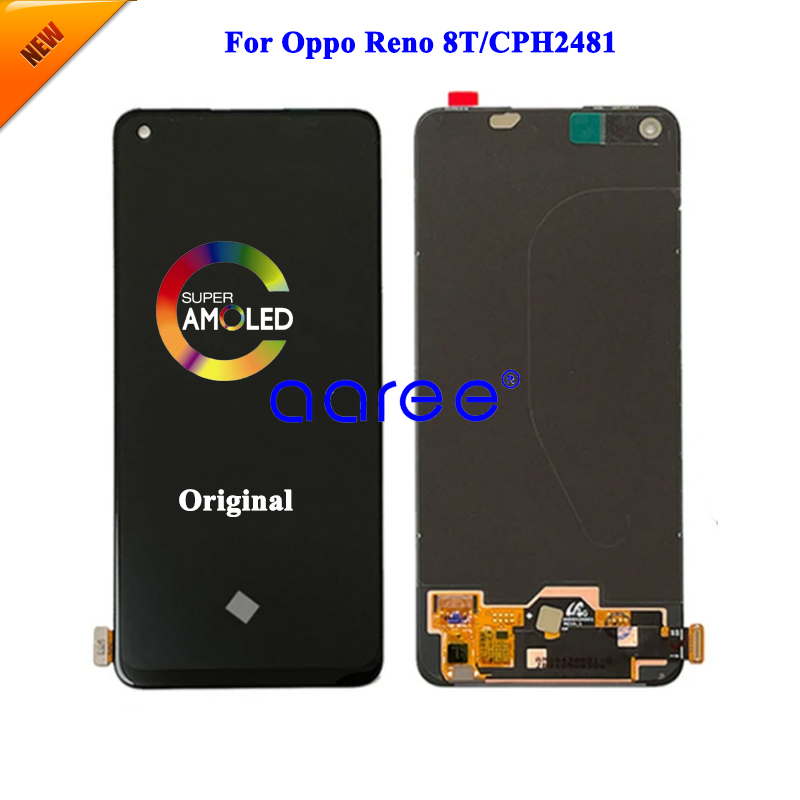 Ensemble Ã©cran tactile LCD AMOLED, pour Oppo Reno 8T 4G 8T 5G, original n° 2