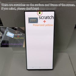 Écran tactile LCD avec châssis pour Samsung Galaxy S22 Ultra 5G S908B S908U, original, 6.8 small picture n° 6