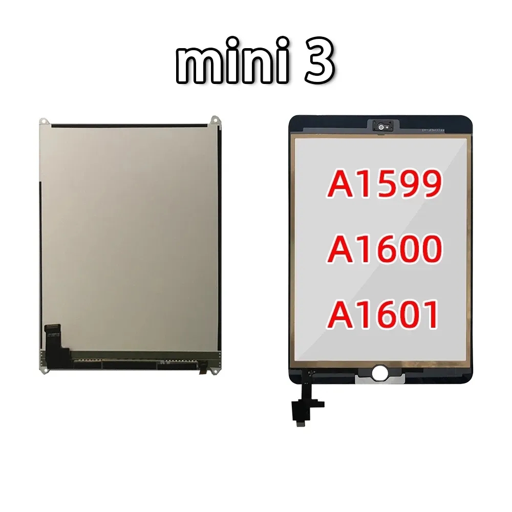 Panneau d'affichage LCD d'origine pour iPad Mini, assemblage d'Ã©cran interne, remplacement du HÃ©bergements eur, 7.9 pouces, 1, 2, 3, 4, 5 n° 6