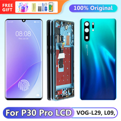 Ã‰cran tactile Lcd OLED de remplacement, avec empreintes digitales, pour Huawei P30 Pro VOG-L29 VOG-L09 small picture n° 1