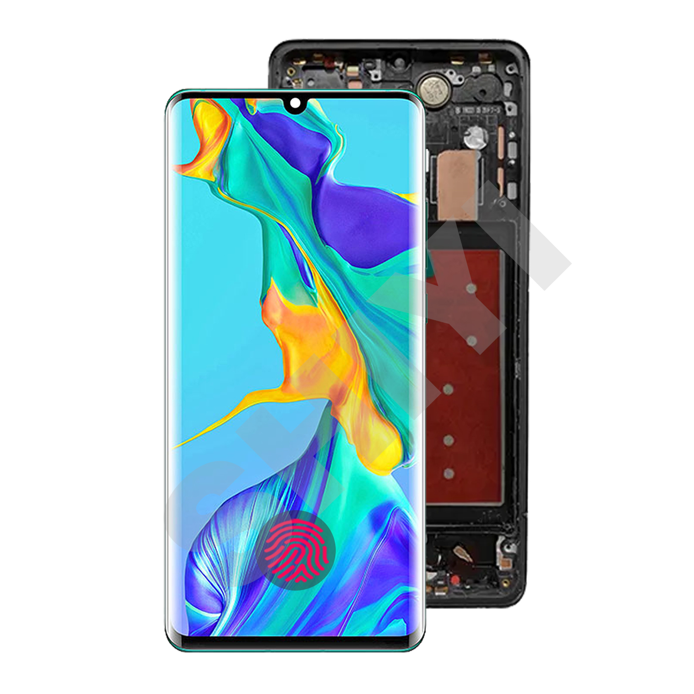 Ã‰cran tactile LCD OLED de remplacement avec empreinte digitale, 6.47 pouces, pour Huawei P30 Pro L29 L09 AL00, original n° 6