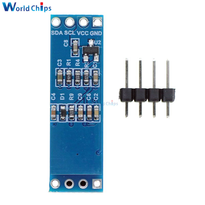 Carte de commande d'Ã©cran LCD avec broche pour Ardu37, Ã©cran OLED blanc, technologie, interface IIC, 0.69 pouces, 96x16, 3-5.5V n° 3