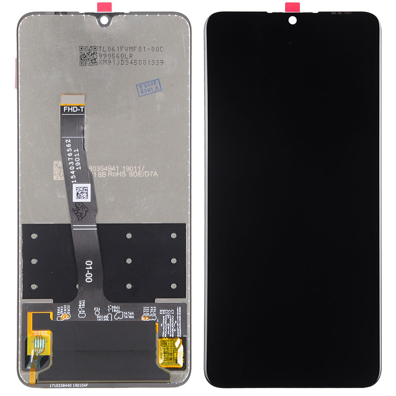 Panneau d'Ã©cran tactile LCD pour Huawei P30 Lite, assemblage de HÃ©bergements eur en verre, affichage Nova 4e avec cadre, livraison gratuite avec outils, 1PC n° 3