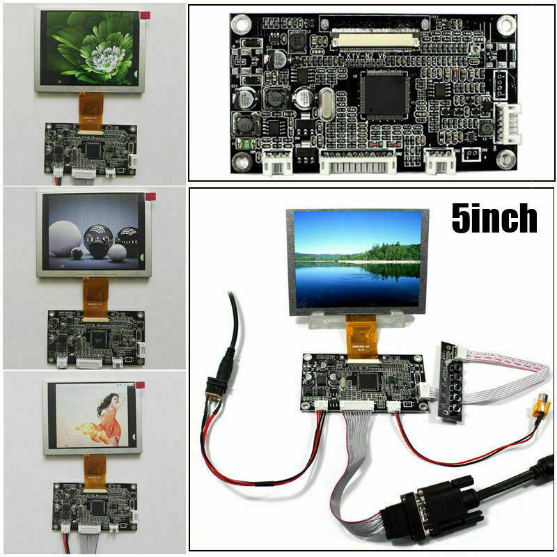 Latumab 5 pouces KYV-N2 V6 ZJ050NA-08C Ã©cran LCD + VGA AV LCD ContrÃ´leur Carte De Pilote 640x480 n° 1