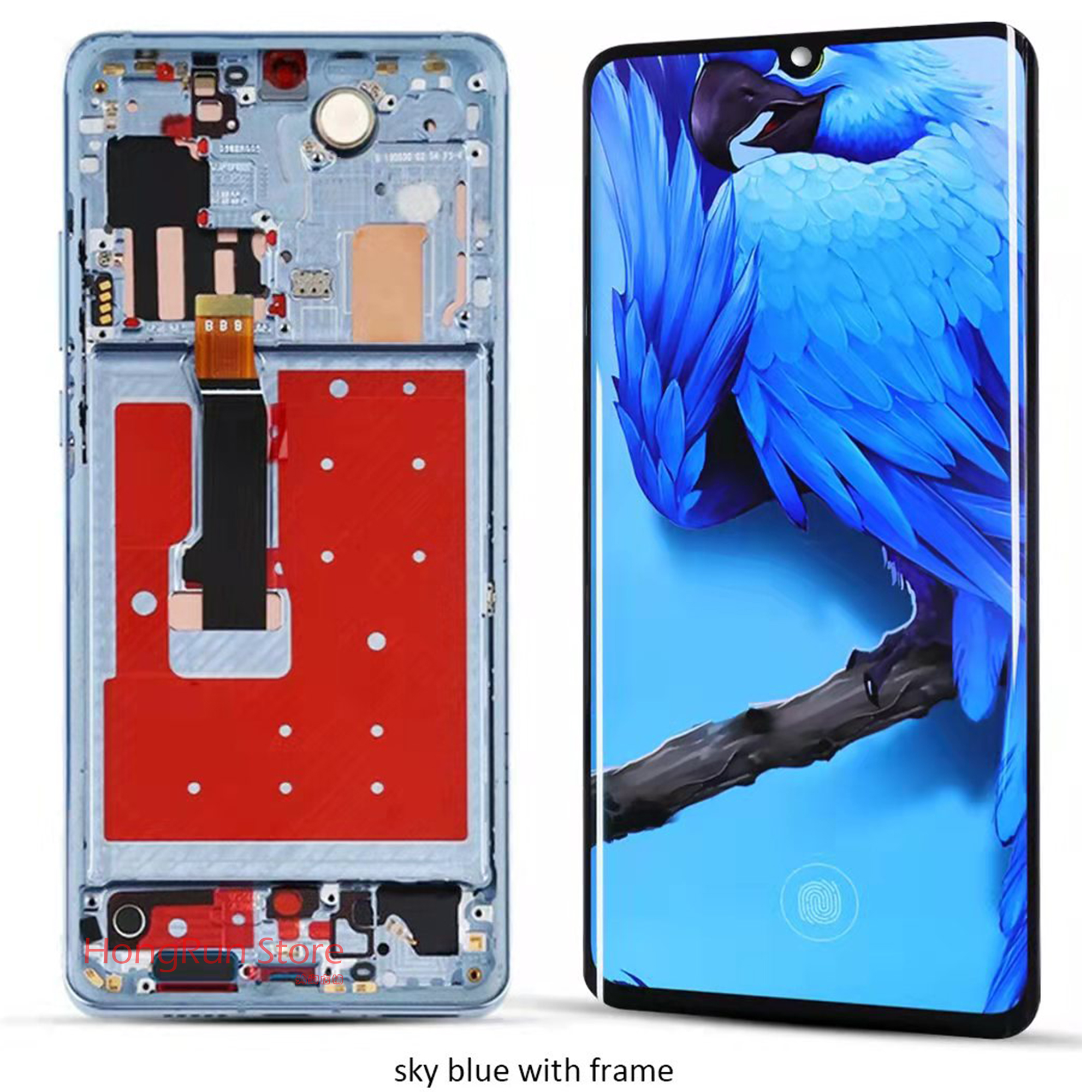 Ensemble Ã©cran tactile LCD avec chÃ¢ssis, 6.47 pouces, pour Huawei P30 Pro, Original n° 5