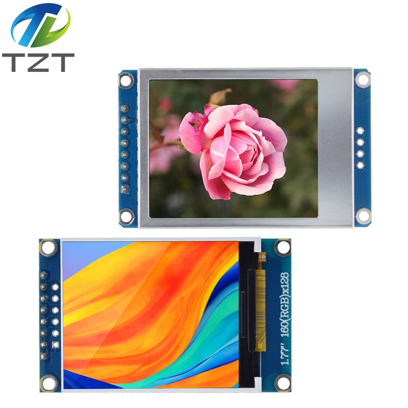 TZT-Ã‰cran LCD TFT 1.77 pouces, 128x160, 1.77 TFTÃ©ventuelles I, technologie de port sÃ©rie pour Ardu37UNO R3 n° 3