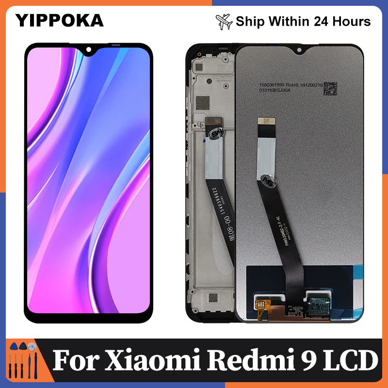 Ensemble Ã©cran tactile LCD de remplacement, 6.53 pouces, pour Xiaomi Redmi 9 M2004J19G, original n° 1