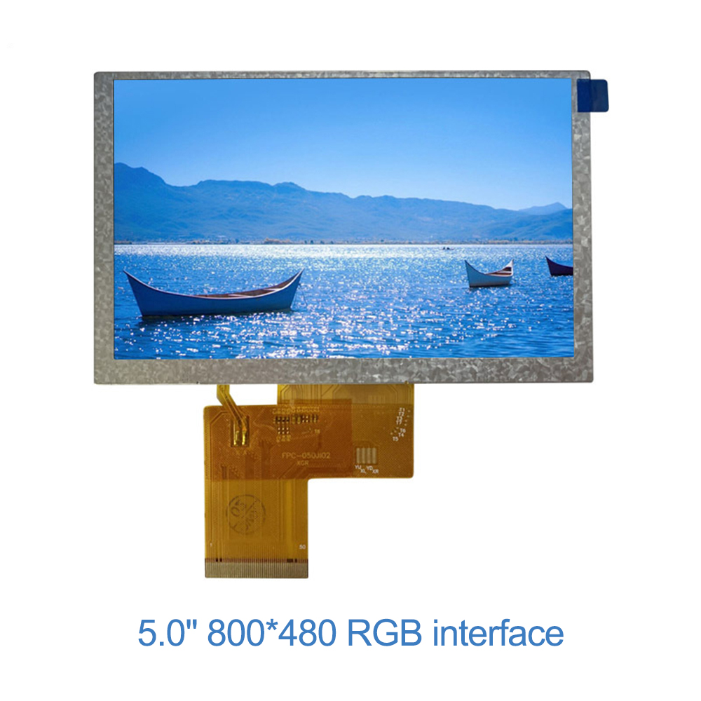 Ã‰cran LCD TFT IPS de 5 Pouces, Wild Tech RGB, exposÃ©e HD 800x480, 50 Broches, 800:1 AbonnÃ©s n° 1