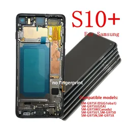 Ã‰cran tactile LCD TFT de remplacement avec chÃ¢ssis, pour Samsung Galaxy S10 Plus S10 + small picture n° 1