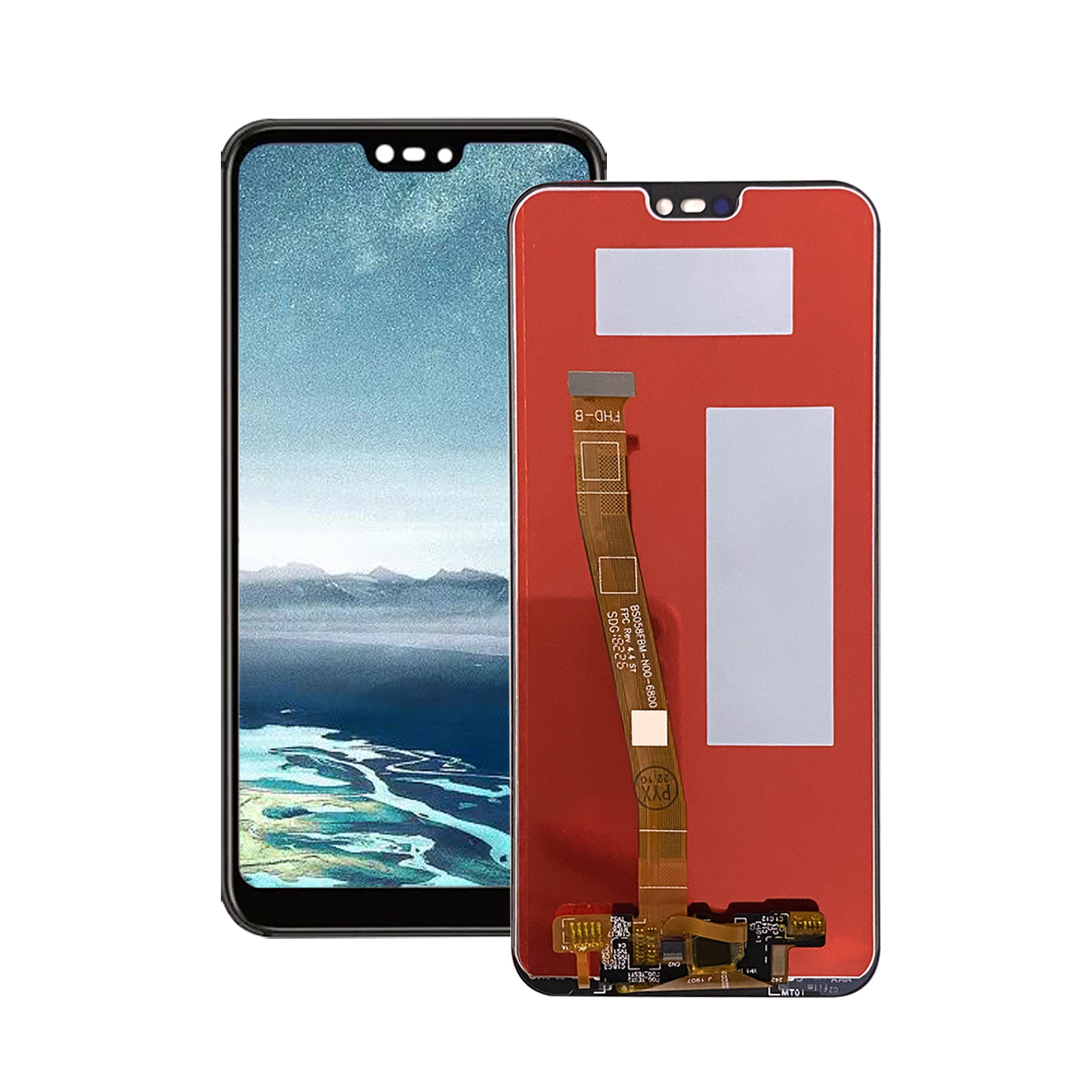 Ensemble Ã©cran tactile LCD, 100% testÃ©, pour Huawei P20 lite/Nova merveilleuse, original n° 3