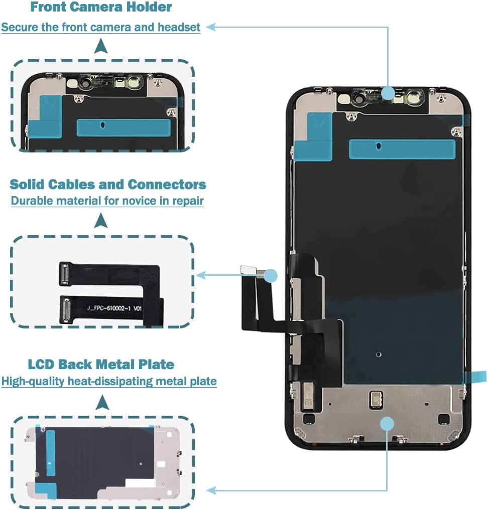 Incell Pantalla-Bloc Ã©cran tactile LCD OLED 3D de remplacement, pour iPhone 11 n° 6