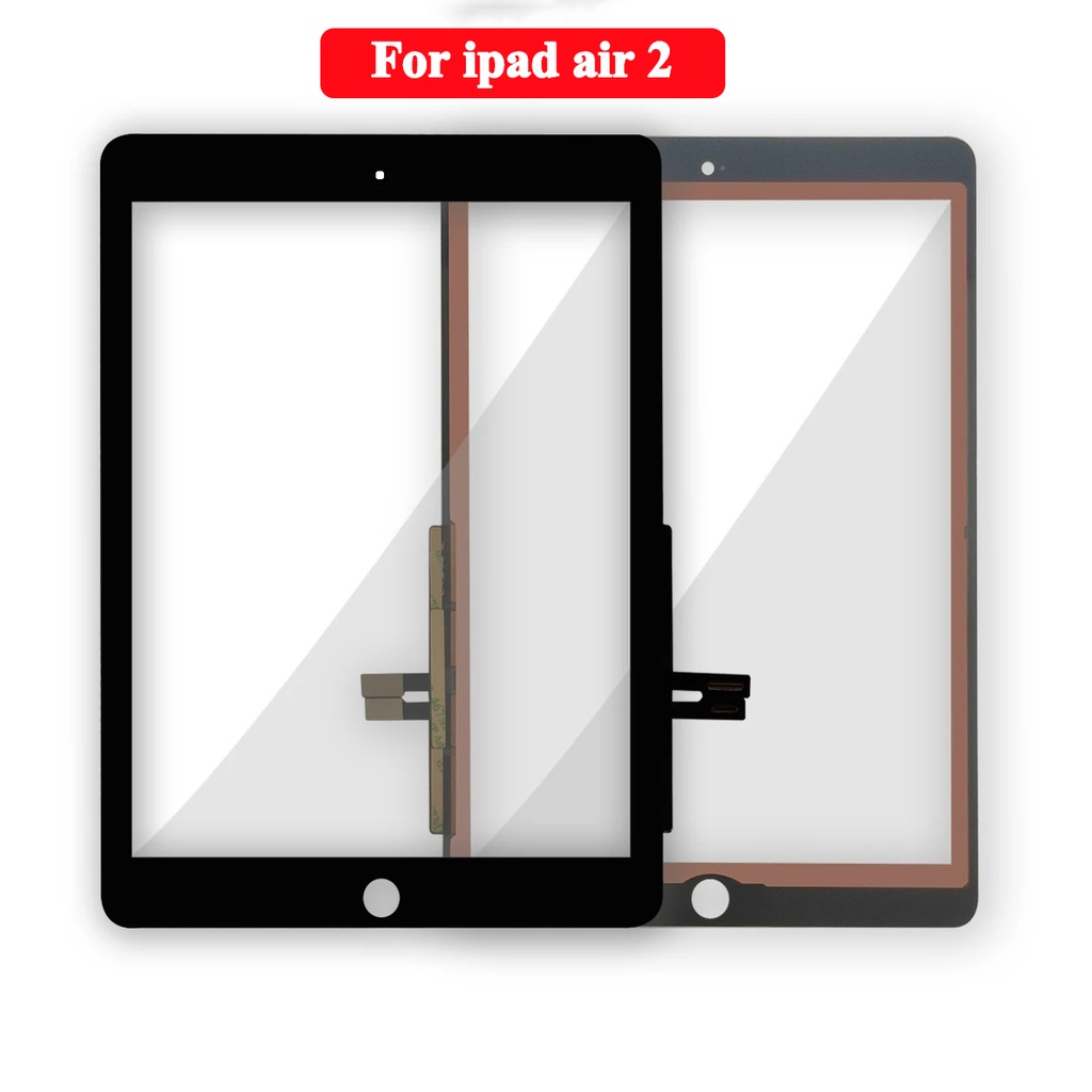 Écran tactile de remplacement pour iPad Air 2 A1566 A1567, capteur de Hébergements eur, panneau de verre extérieur n° 1