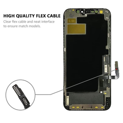 INCELL-Ensemble Ã©cran tactile LCD, qualitÃ© AAA +, pour iPhone 12 12Pro 12 Pro small picture n° 3