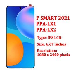 Nouvel Ã©cran LCD d'origine pour Huawei P Smart 2021 PPA-LX1 LX2 LCD Ã©cran tactile HÃ©bergements eur pour Huawei Y7A Honor X10 Lite assemblage small picture n° 2